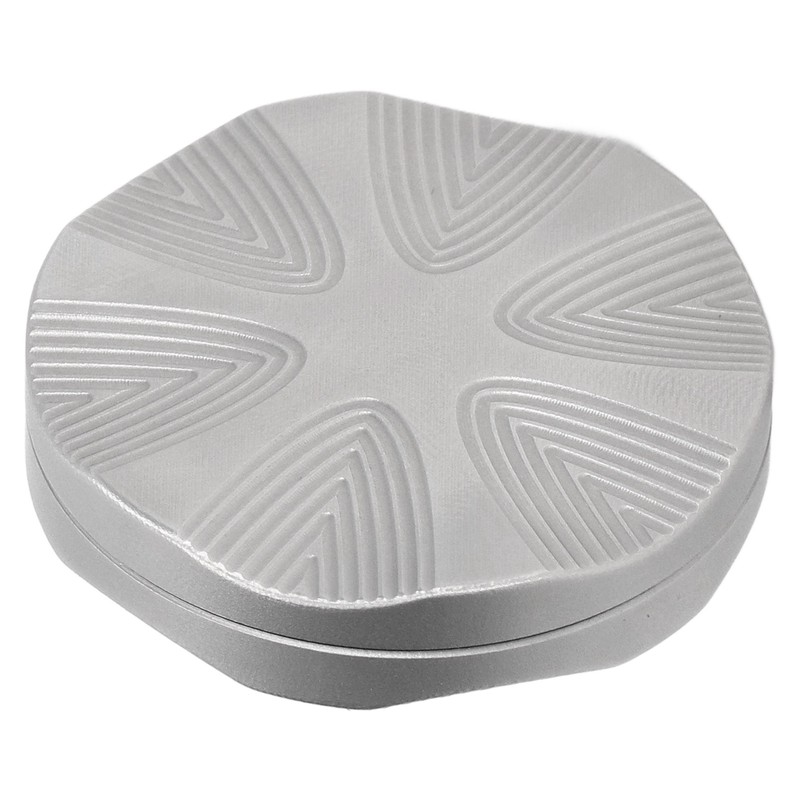 Magnetic Coin Slider Toy Decompression Round Shape Metal Fingertip Coin