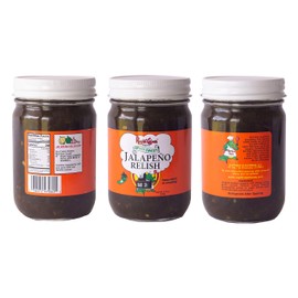 Spicy Sweet Jalapeño Relish 12 fl oz Ragin' Cajun (Pack of 2)