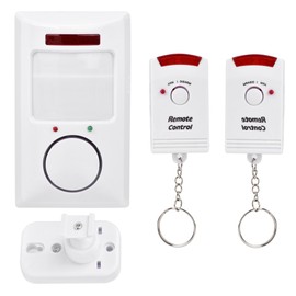 105dB Wireless Alarm System Infrared Motion Sensor Detector Wall Alert Home Security