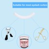 24 Pcs Curler Refill Eyelash Curler Refill Pads Silicone Rubber