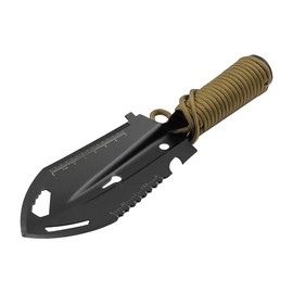 CENPEK Multifunctional Small Shovel Camping Shovel with Parachute Cord Portable Stainless Steel Survival Shovel for Camping Hiking Backpacking