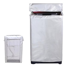 Waterproof Washing Machine Cover Fully Automatic Roller Washing Machine Cover Fully Automatic Roller Washer Sunscreen XL