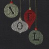 Embroidered Baubles & Mistletoe Xmas Noel Runner Festive Christmas Table