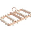 Drying Rack Foldable Matrix Hanging Point 24 Clips Household Drying