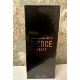 Abercrombie & Fitch FIERCE NIGHT Cologne  3.4  oz  New Sealed  in box