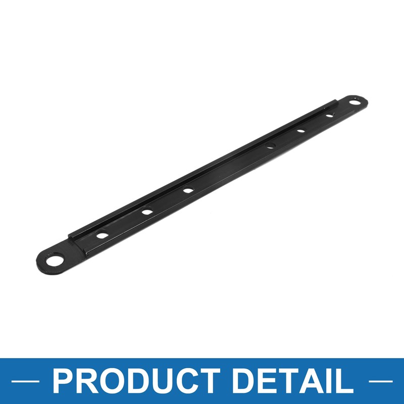 A ABSOPRO Motorcycle Hanger Exhaust Muffler Bracket Aluminum Alloy Black