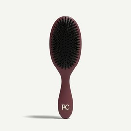 REMI CACHET Hair Smoothing Brush Claret | Smooth Cushioned Pad with Flexible Nylon Bristles | All Hair Types Natural & Extensions Reduced Tangles Breakage