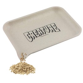 Santa Cruz Shredder x Creature Skateboard Small Tray - Corner Spout for Easy Filling and Smooth Rounded Edges (White)