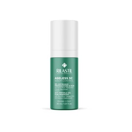 Rilastil Ageless SC Gel Antirughe Minimizzatore Di Pori, con Zinco PCA, Rame PCA e Sodio Ialuronato, Antietà per Pelle Mista e Grassa, 30ml