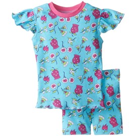 New Jammies Baby Girls' Baby Pajamas Short Set Ottoman Flowers