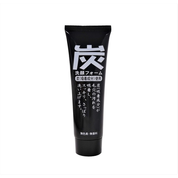 Jun Cosmetics Charcoal Facial Wash Foam, 4.2 oz (120 g)