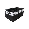 geckobrands Folding Trunk Tote – Collapsible Car Organizer with Removable
