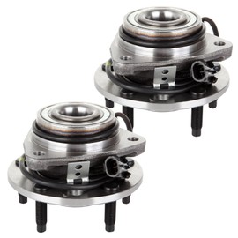 ECCPP Replacement for Front Wheel Hub Bearing Assembly 5-Lugs W/ABS for 97-05 Chevy Blazer 97-04 S10 97-05 GMC Jimmy 97-04 Sonoma 4WD 513124 2pcs