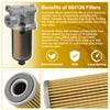 LEFITPA 2 Pack Replacement 604126 Hydraulic Filter for Hustler X-ONE