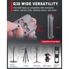 IFOOTAGE Quick Release Base Q38 Base,with Two Standard 3/8 Screw