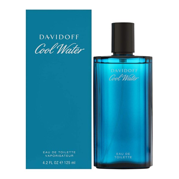 Cool Water Cologne by Davidoff, Eau De Toilette Spray for Men,4.2 Fl Oz, Pack of 1