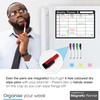 TMS Magnetic Weekly Planner and Organiser A3 | Fully Customisable