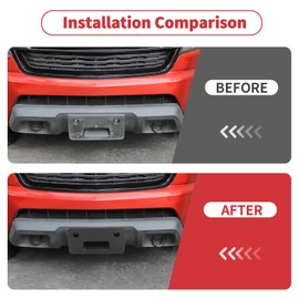 Linskip for 2015-2020 Chevy Colorado Front Plate License Frame Bracket Holder Hanging Kits Compatible with 2015 2016 2017 2018 2019 2020 Colorado Accessories