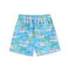 Big BoysSport Beach Quick DryDrawstring Board ShortsBlue Red FlamingoSwim Trunks14