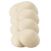 FORTSPANG 4 Pairs Breathable Round Bra Pads Insert Cups Beige