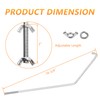 Camper RV Propane Tank Hold Down Bracket Kit 20Lbs -