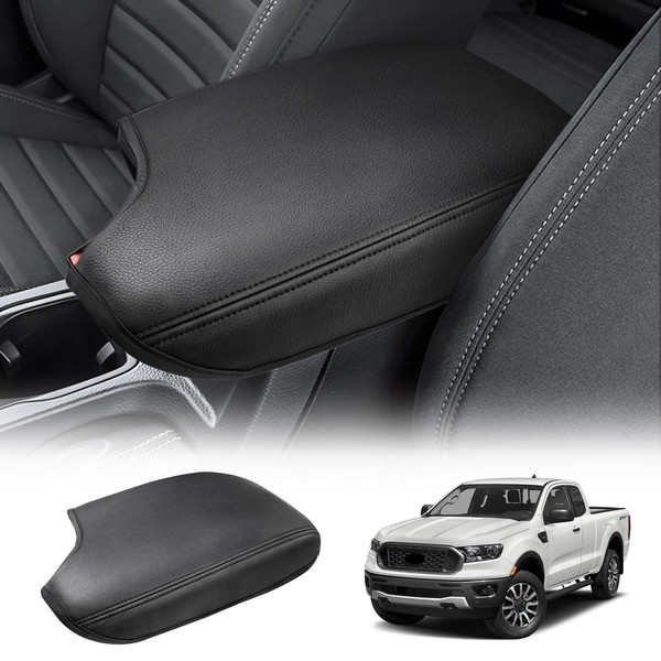 QSYPSS Center Console Cover Fits Ford Ranger 2019 2020 2021