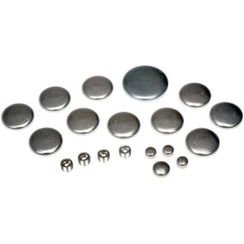 Dorman 557-009 Ford Steel Expansion Plug Kit, 15 Expansion Plugs, 4 Pipe Plugs Compatible with Select Ford/Lincoln/Mercury Models