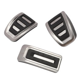 GNXfixt Pedal Cover Clutch Pedal Set Foot Pedal for Transporter T5 T6 Multivan T5 2003-2015 T6 T7 Since 2015