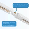 Hiiglxii 6-Light LED Track Lighting Kit with 6.6FT H Track