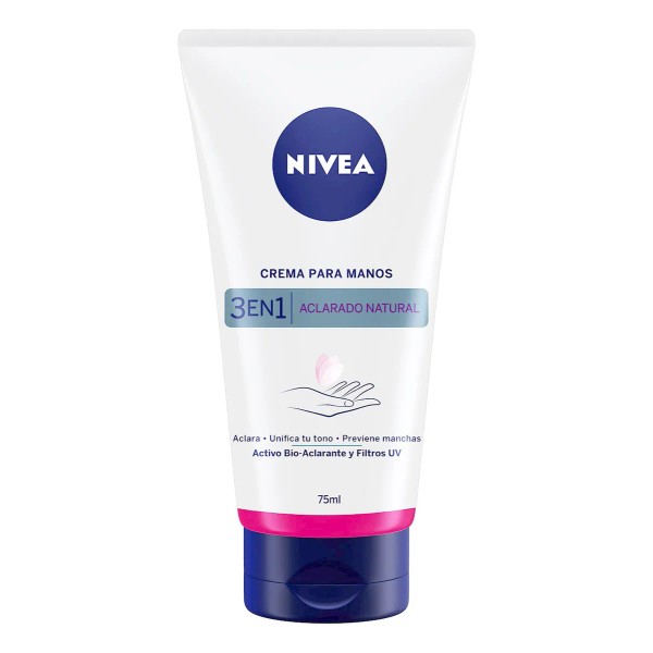 Nivea Crema de Manos Antimanchas Aclarado Natural, 75ml