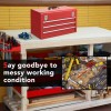 Portable 3-Drawer Garage Mechanic Tool Cabinet Boxcolor: Red Color