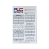 PLC Sports Hockey Lineup Cards (60)