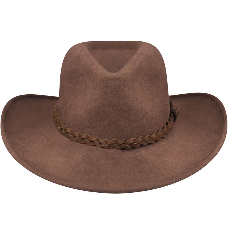 Bailey Western Men's Switchback, Pecan, Medium