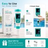 7-in-1 Digital Pool Water Tester for Maintenance – pH, Chlorine,