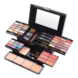 PhantomSky 39 Colours All-in-One Makeup Set, Eyeshadow Palette Makeup Palette Makeup Kit Travel Carry Box Gift Set Makeup Vanity Case Contain Eyeshadow Lip Gloss - for Girls, Teenagers and Women