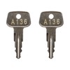 A136 SKS roof rack key,Yakima Replacement Key,Replacement Keys for Yakima