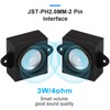 MakerHawk 2PCS 4 Ohm 3 Watt Speaker for A rduino