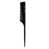 Absolute pinccat professional carbon comb - large handle fine tooth