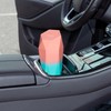 A ABSOPRO Car Trash Can Portable 3.5" Width 7.9" Height