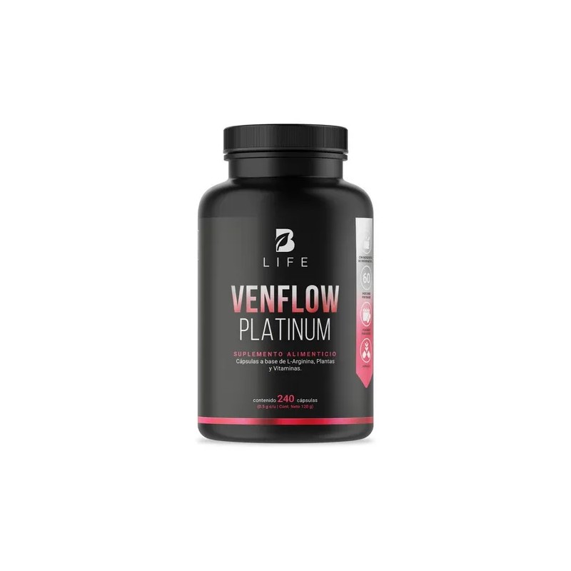 Suplemento Para Circulación 240 Cáps Venflow Platinum B Life