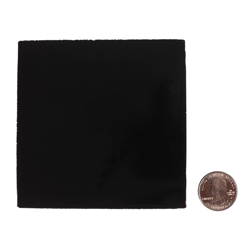 Sorbothane Vibration Isolation Square Pad, 4"x4", 2 Pack (50 Duro,