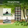 VIVOSUN 6-Layer Mesh Drying Rack Hanging Design with Green Zippers