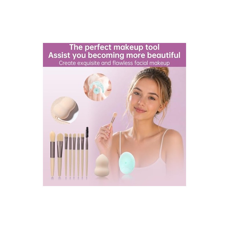 LAZORA- Kit de maquillaje todo en uno Contiene una amplia