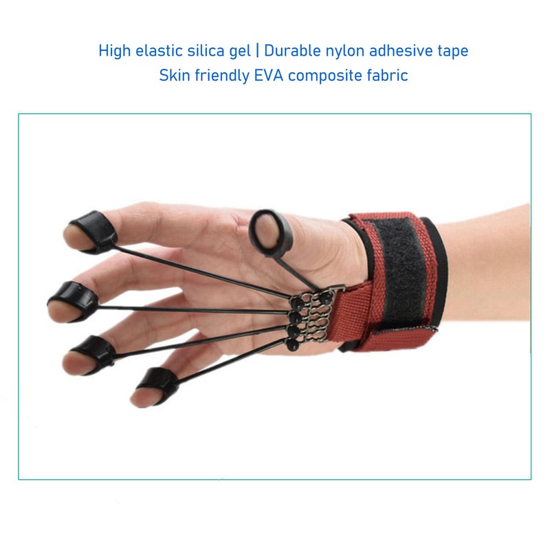 Finger Strengthener Improve Flexibility Hand Grip Strength Trainer with 5