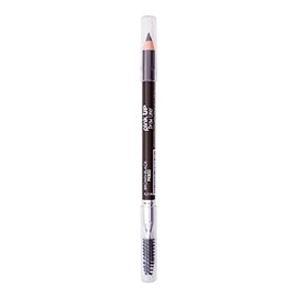 PINK UP | Brow Liner | Lápiz de cejas de alta precisión y pigmentación intensa | Cejas definidas con cepillo difuminador integrado | Black | Cejas | Lápiz de Cejas | Modelo PKBB03