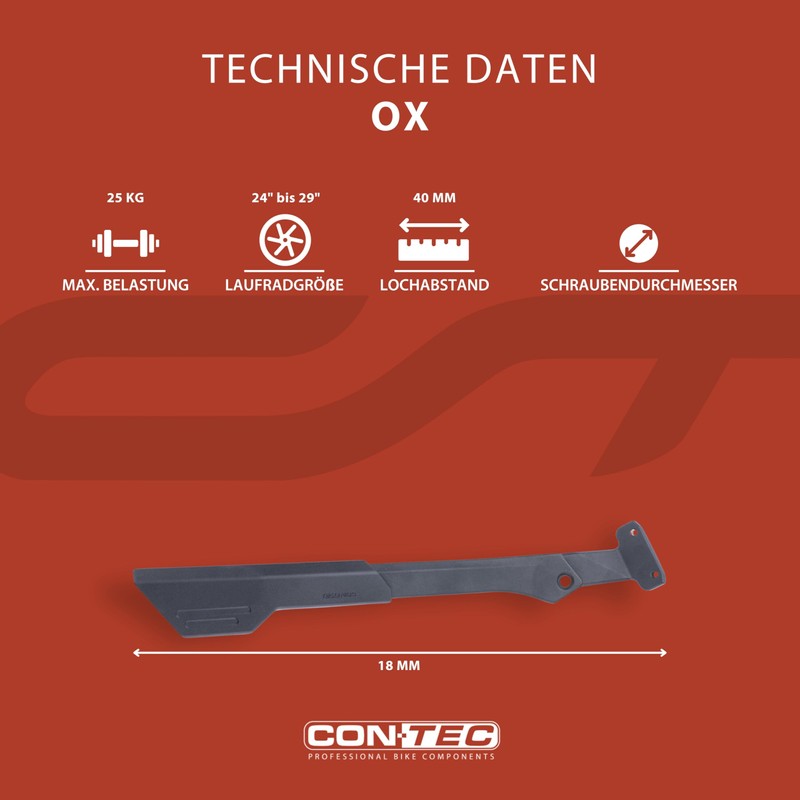 CONTEC 03400016 Rear Structure Ox 40 mm 24 - 29