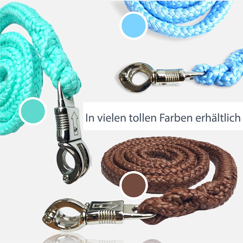 Lead Rope with Panic Hook, for Horses, Ponies, Shetty, Donkey,