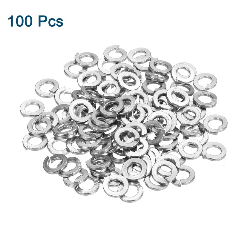 sourcing map 5/16" Split Lock Washer, 100Pcs 316 Stainless Steel