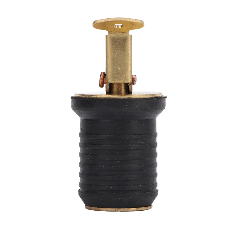 Boat Live Well Plug Brass Livewell Bait Well Drain Plug