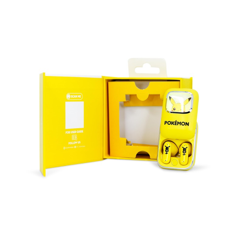 OTL Technologies PK1270 Pokémon Pikachu Slider TWS Earphones with LED
